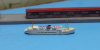 Passenger vessel "Nordland" ex "Harald Jarl" painted decks (1 p.) GER 1957 Albatros AL 81